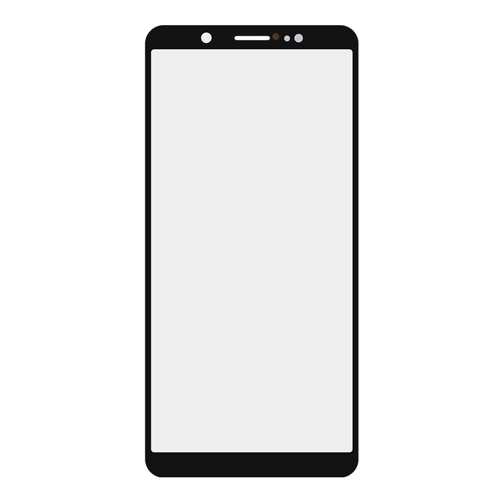 Стекло для переклейки Vivo V7 (черный)