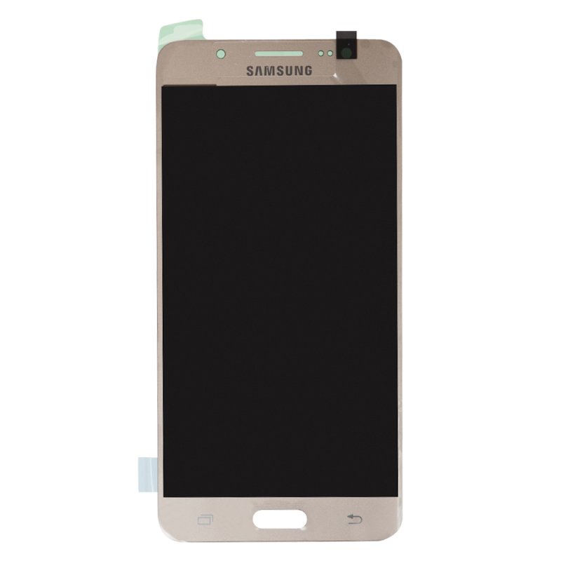 LCD дисплей для Samsung Galaxy J5 2016 SM-J510 GH97-18792A без рамки (золото) 100% OR