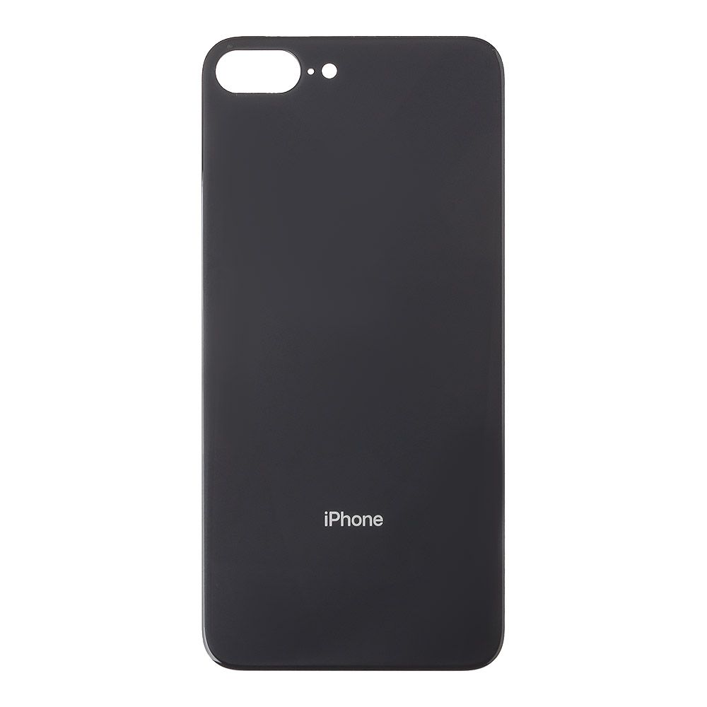 Задняя крышка для iPhone 8 Plus (черный) категория А