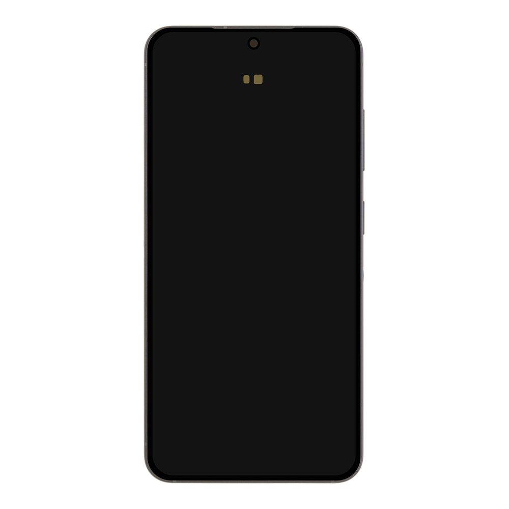 LCD дисплей для Samsung Galaxy S25 SM-S931 в рамке (черный) 100% OR SP