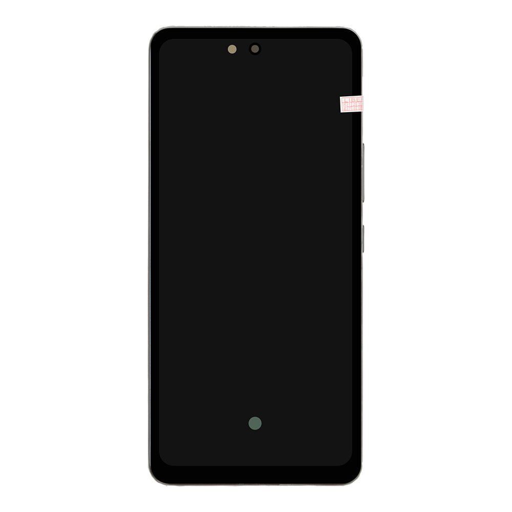 LCD дисплей для Samsung Galaxy A53 5G SM-A536 в сборе с тачскрином в рамке OLED (черный) REF