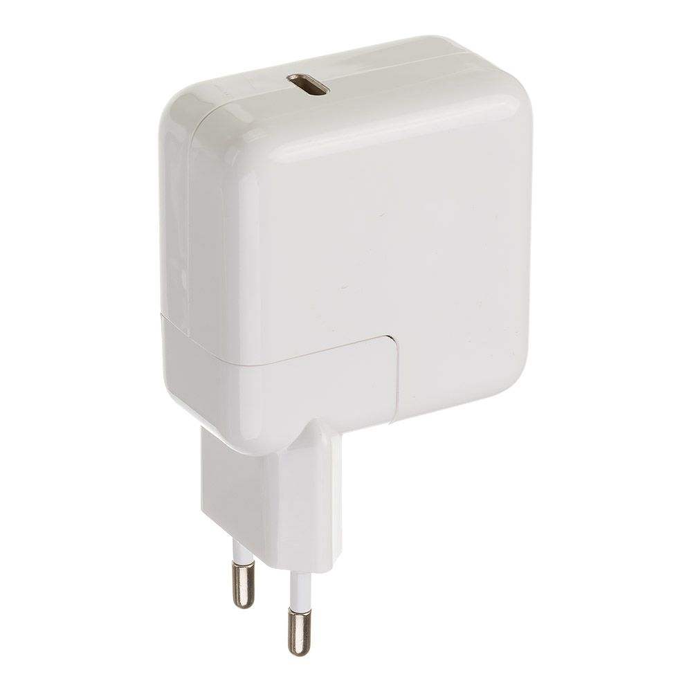 Блок питания ASX 1xUSB-C, PD30W + USB-C кабель Type-C (белый)