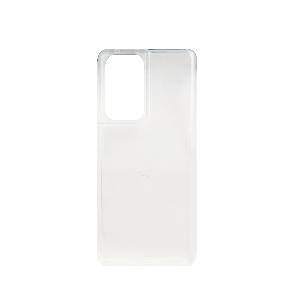 Силиконовый чехол "LP" для Samsung Galaxy S21 Ultra TPU (прозрачный) коробка