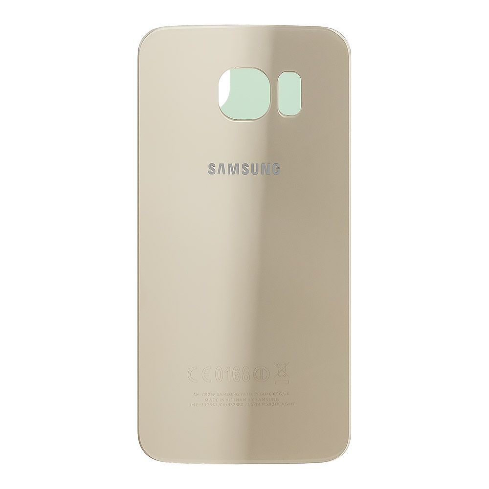 Задняя крышка для Samsung Galaxy S6 Edge SM-G925 (золото)