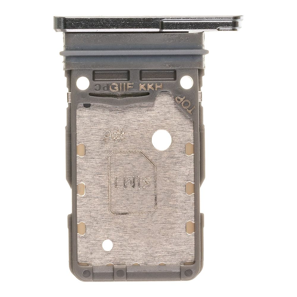 Держатель SIM-карты (сим лоток) Samsung S21/S21+/S21 Ultra G991/G996/G998 (серебристый)