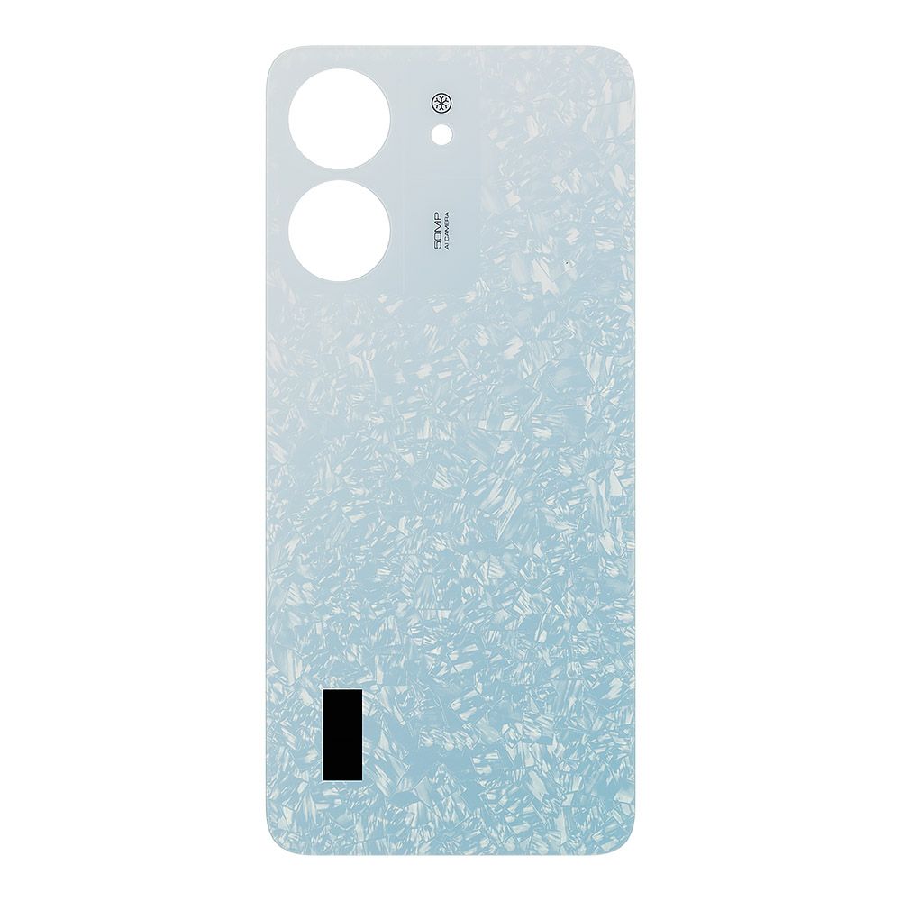 Задняя крышка для Xiaomi Redmi 13C 4G (23100RN82L) (голубой)