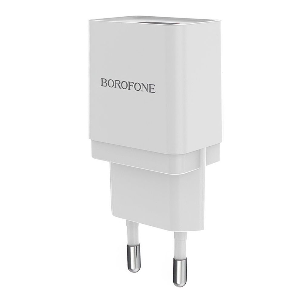 СЗУ BOROFONE BA19A Nimble 1xUSB, 1А (белый)