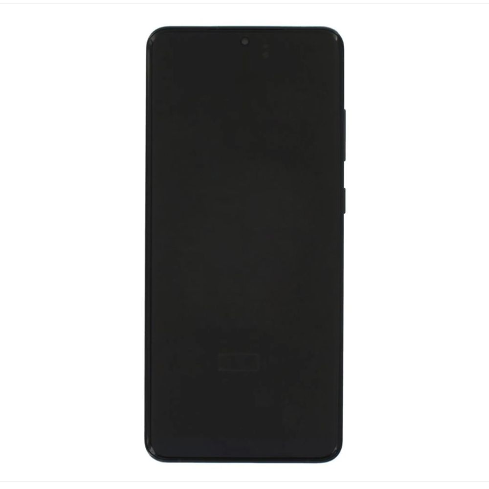LCD дисплей для Samsung Galaxy S20 Ultra SM-G988 GH82-22327A в рамке (черный) 100% OR SP