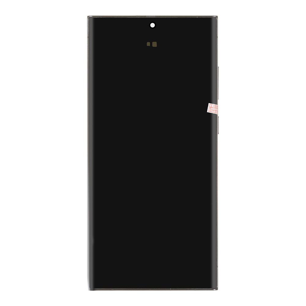 LCD дисплей для Samsung Galaxy S23 Ultra SM-S918 в сборе в рамке CK Soft OLED 6.81 (черный)