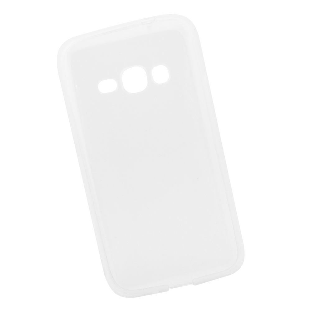 Силиконовый чехол "LP" для Samsung Galaxy J1 2016 TPU (прозрачный) европакет