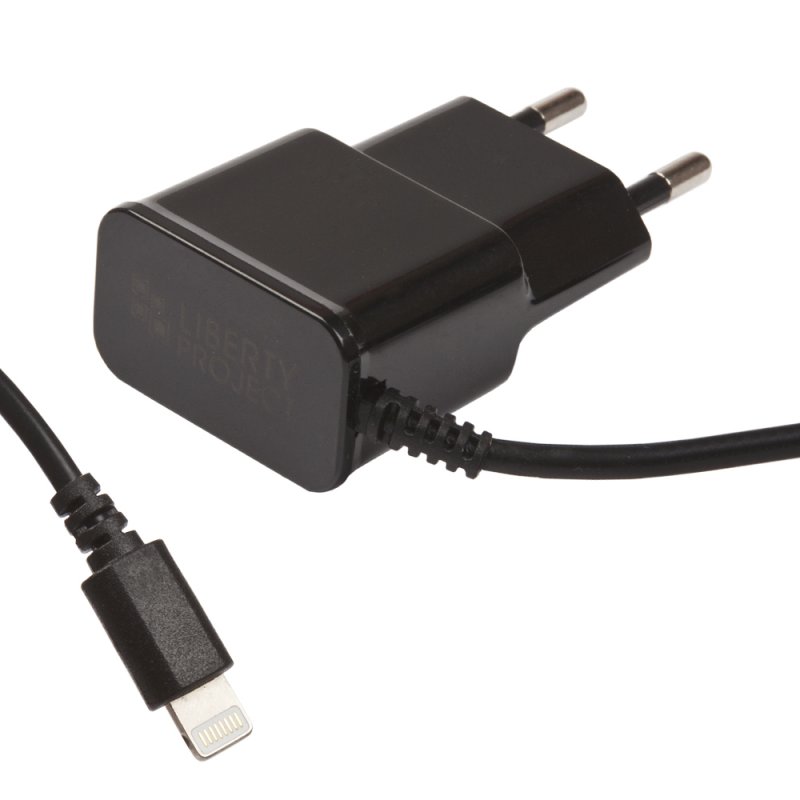 СЗУ "LP" 1 А для Apple Lightning 8-pin (черное/европакет)