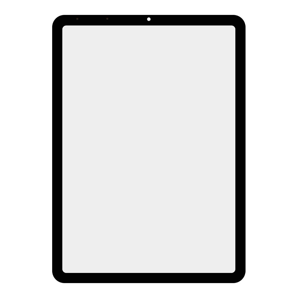 Стекло + OCA пленка для переклейки iPad Air 4 2020 10.9" A2316 / A2324 / A2325 / A2072 (черный)