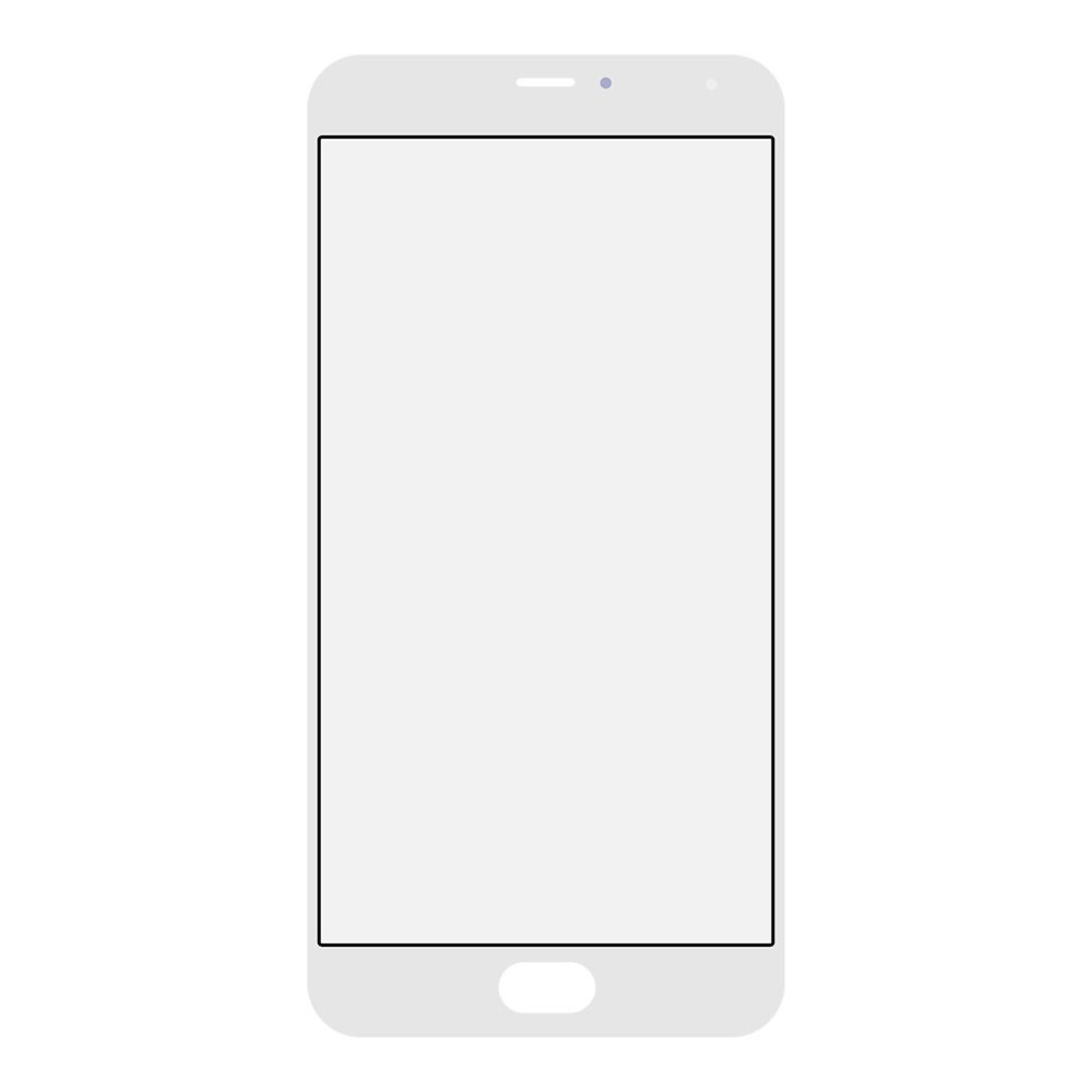 Стекло для переклейки Meizu Pro 5 (белый)