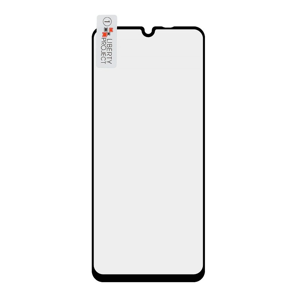 Защитное стекло "LP" для Huawei Honor 9A Thin Frame Full Glue с рамкой 0,33 мм 2,5D 9H (черное)
