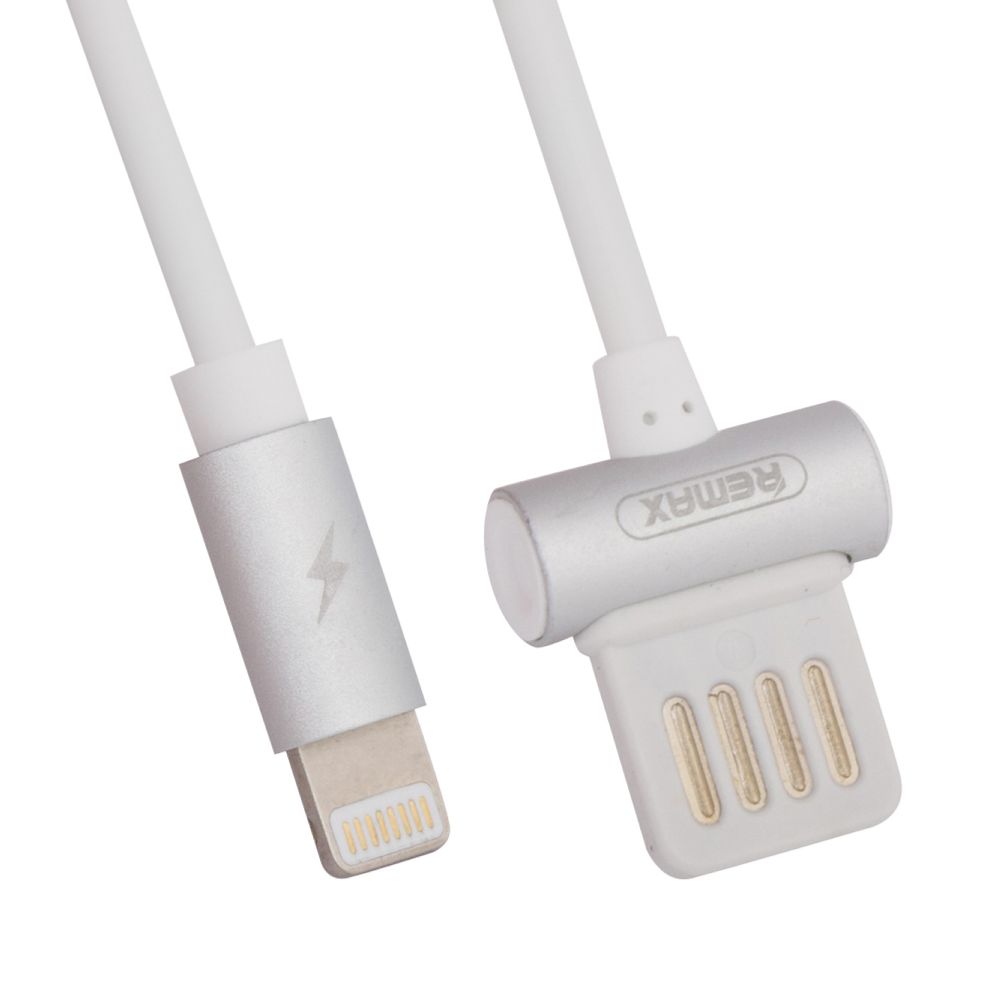 USB кабель REMAX RC-082i Waist Drum Lightning 8-pin, 1м, TPE (белый)