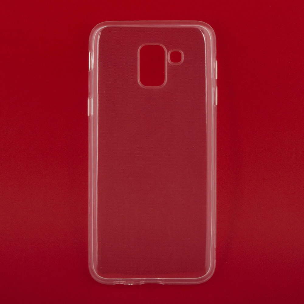 Силиконовый чехол "LP" для Samsung Galaxy J6 SM-J600 TPU (прозрачный) европакет