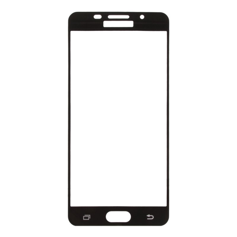 Защитное стекло Tempered Glass для Samsung Galaxy A5 2016 (черная рамка)