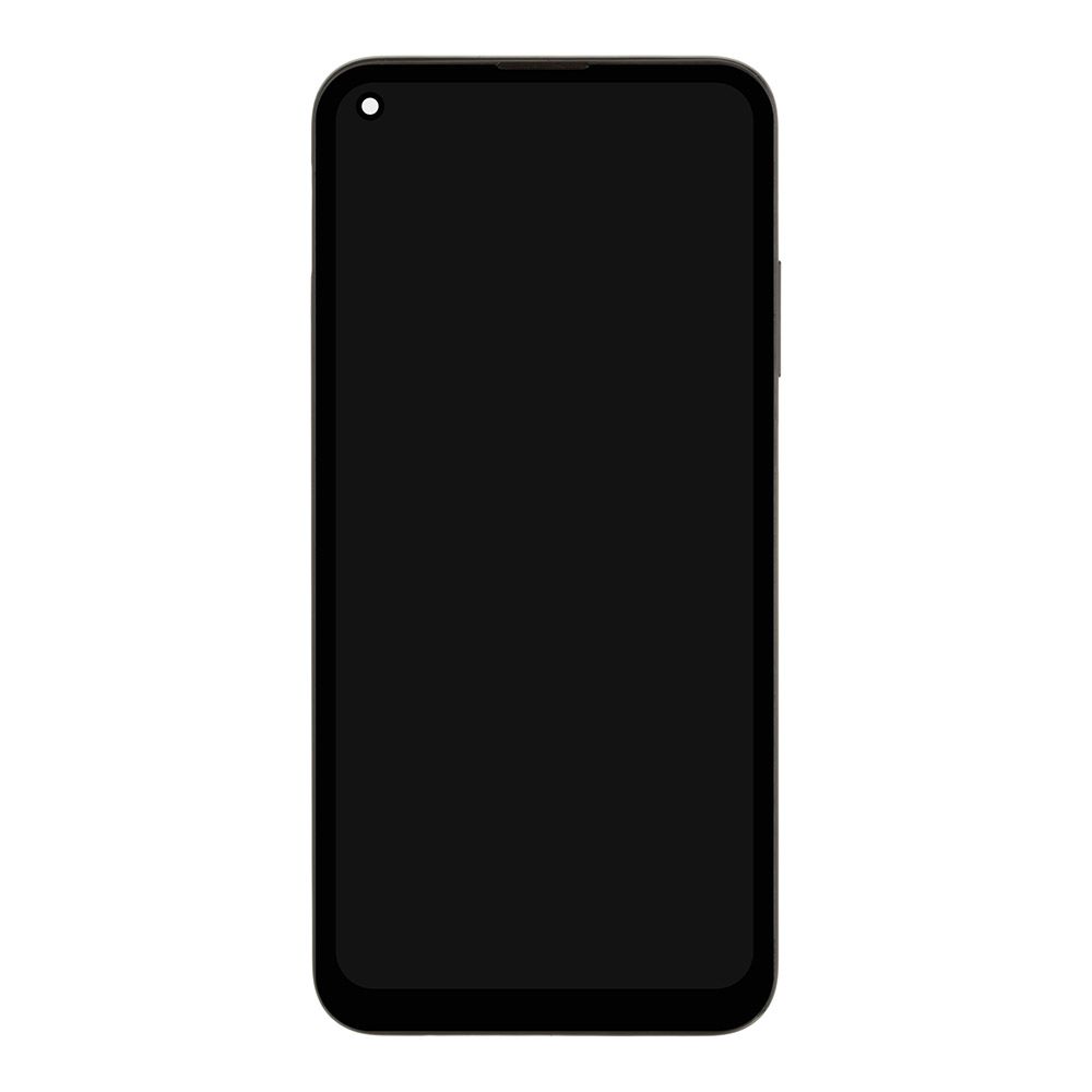 LCD дисплей для Huawei P40 Lite E/Honor 9C с тачскрином в рамке (черный) OR LCD