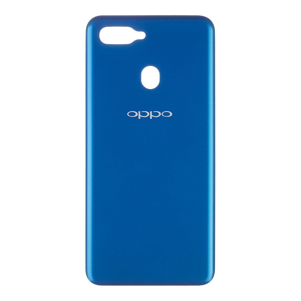 Задняя крышка для OPPO A5s (CPH1909) (голубой)