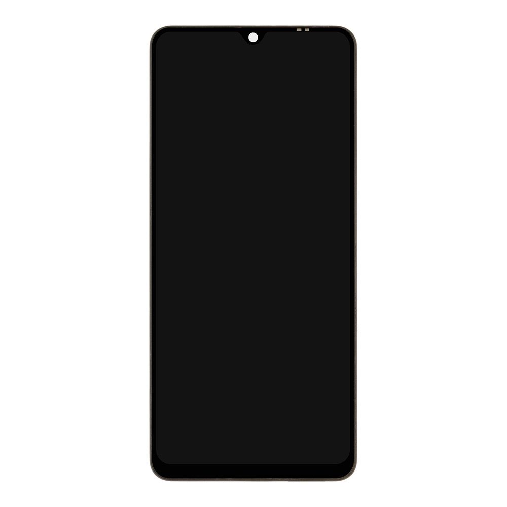 LCD дисплей для Samsung Galaxy A07 SM-A075 в рамке (черный) SP_Ref