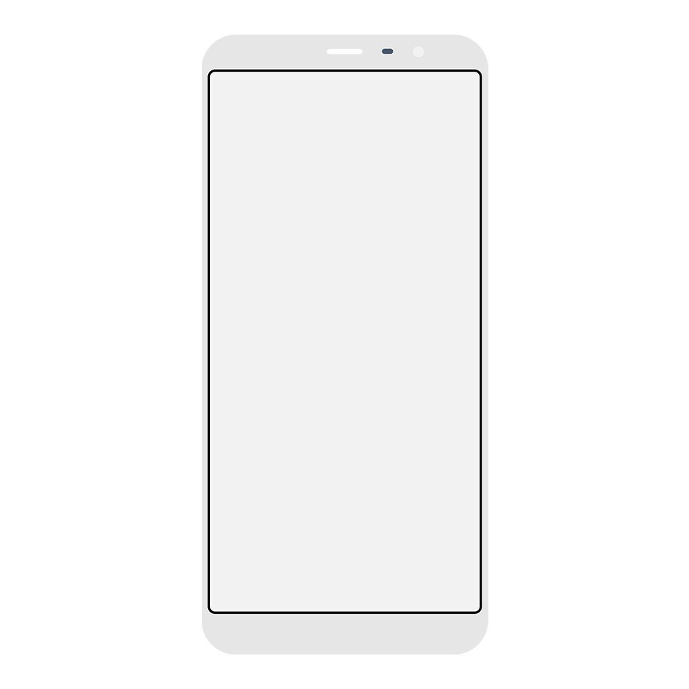 Стекло + OCA пленка для переклейки Meizu M6T (белый)