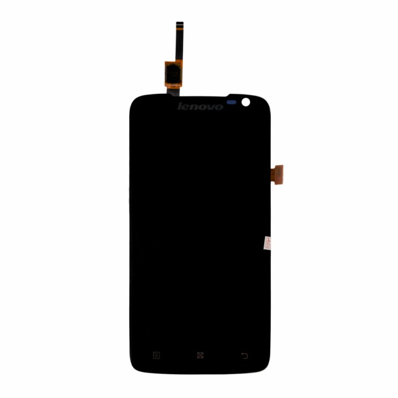 LCD дисплей для Lenovo S820 с тачскрином, 1-я категория  (черный)