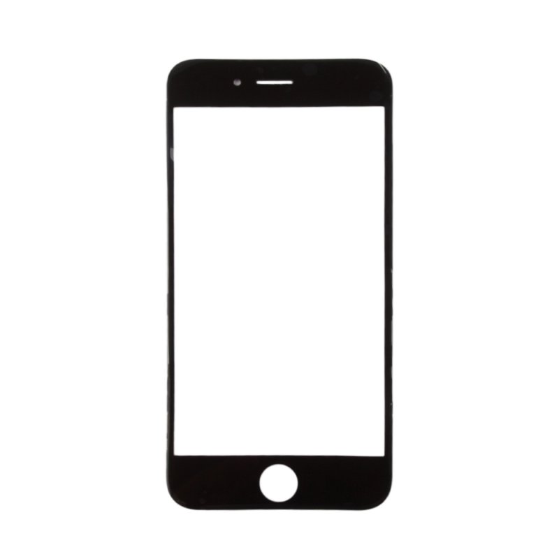 Стекло для iPhone 6\6s (черный)