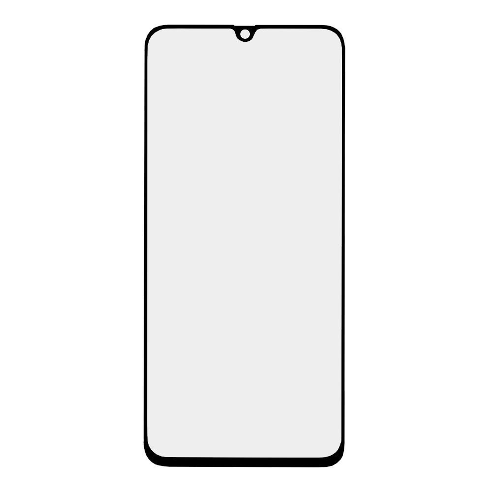 Стекло + OCA плёнка для переклейки Samsung A705F Galaxy A70 (черный)