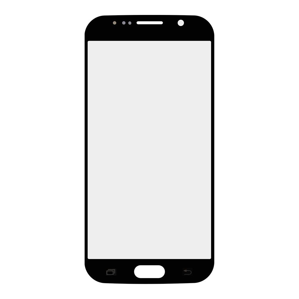 Стекло для переклейки Samsung Galaxy S6 SM-G920F (черный)