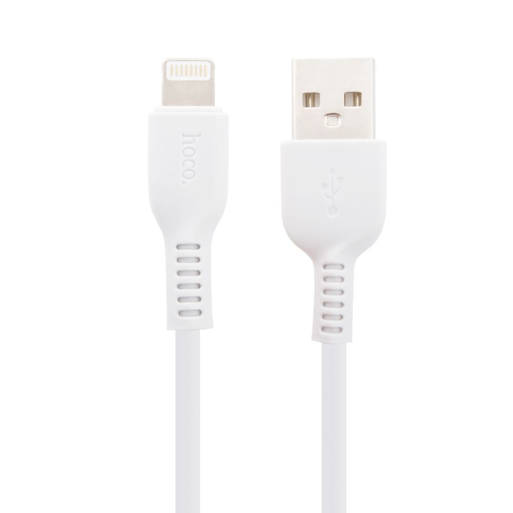 _USB кабель HOCO X20 Flash Lightning 8-pin, 3м, PVC (белый)