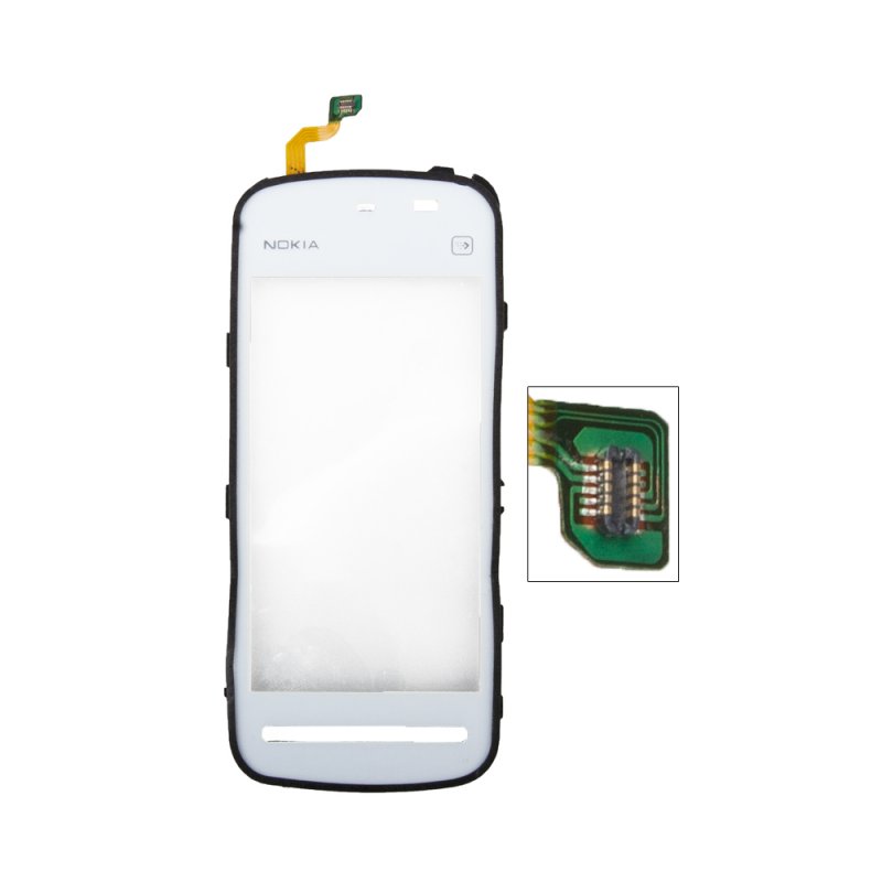 Тачскрин для Nokia 5230/5228/5232/5233/5235 1-я категория (белый)