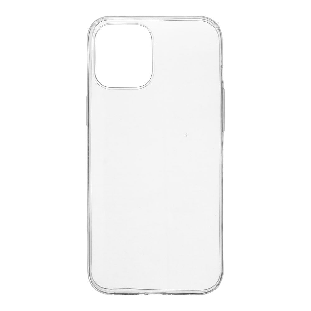 Силиконовый чехол "LP" для iPhone 12 Pro Max ультратонкий (прозрачный) европакет