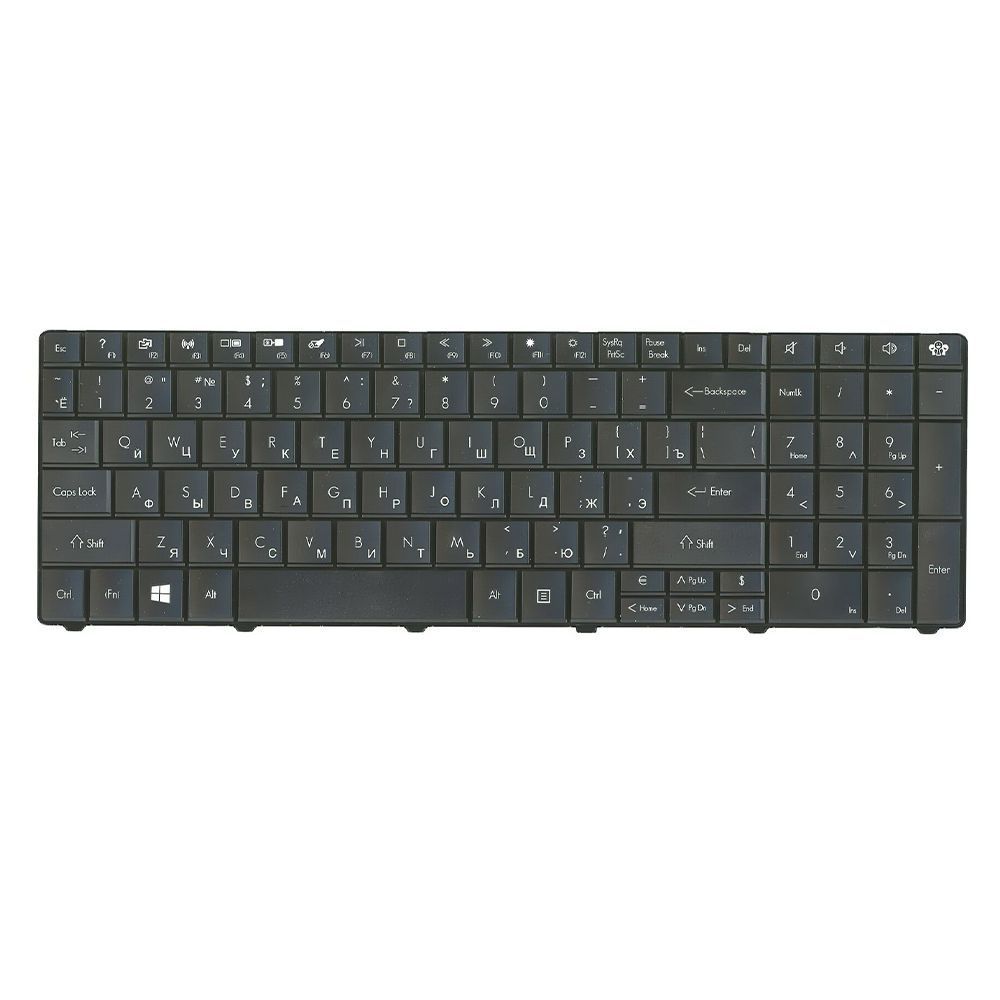 Клавиатура для Packard Bell Gateway E1 черная