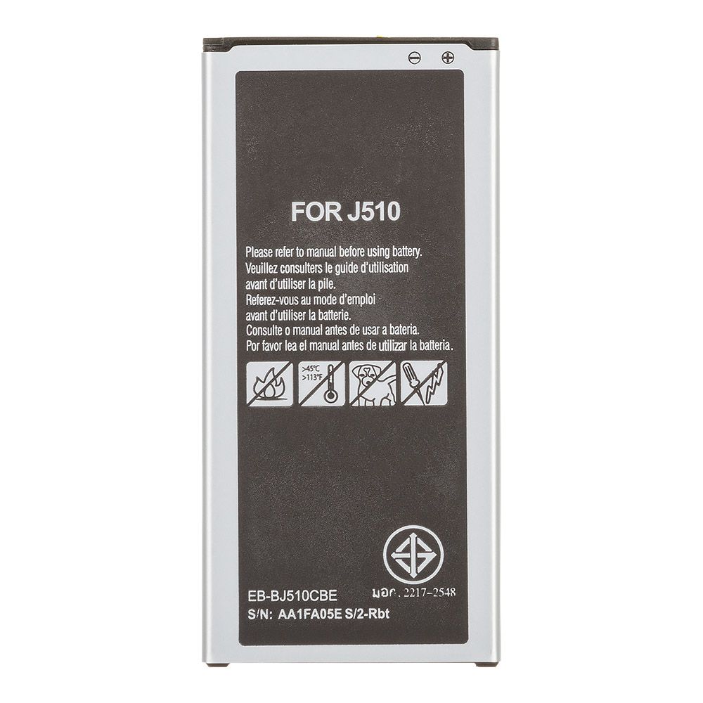 Аккумулятор (АКБ) Samsung (EB-BJ510CBE) Galaxy J510f/J5 2016 100% Filling Capacity