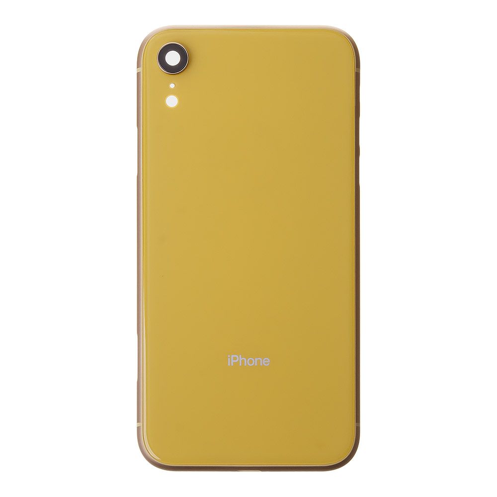 Корпус для Apple iPhone XR (желтый)
