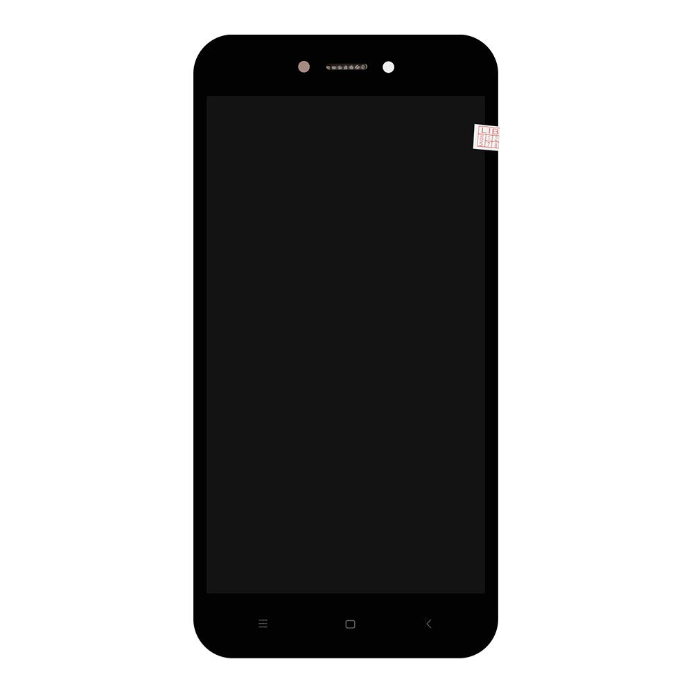 LCD дисплей для Xiaomi Redmi Go с тачскрином в рамке (черный) 100% OR