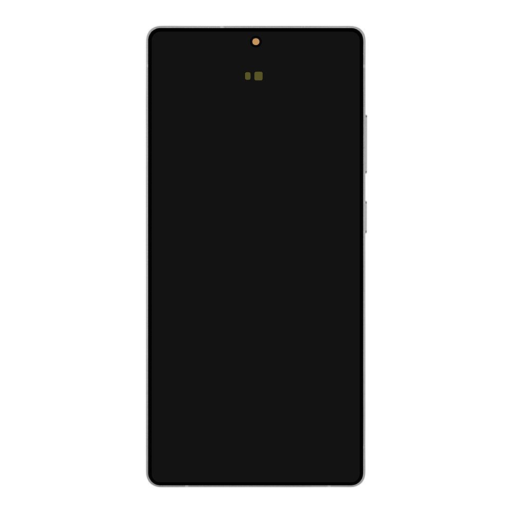 LCD дисплей для Samsung Galaxy S25 Ultra SM-S938B в рамке (серый) 100% OR SP