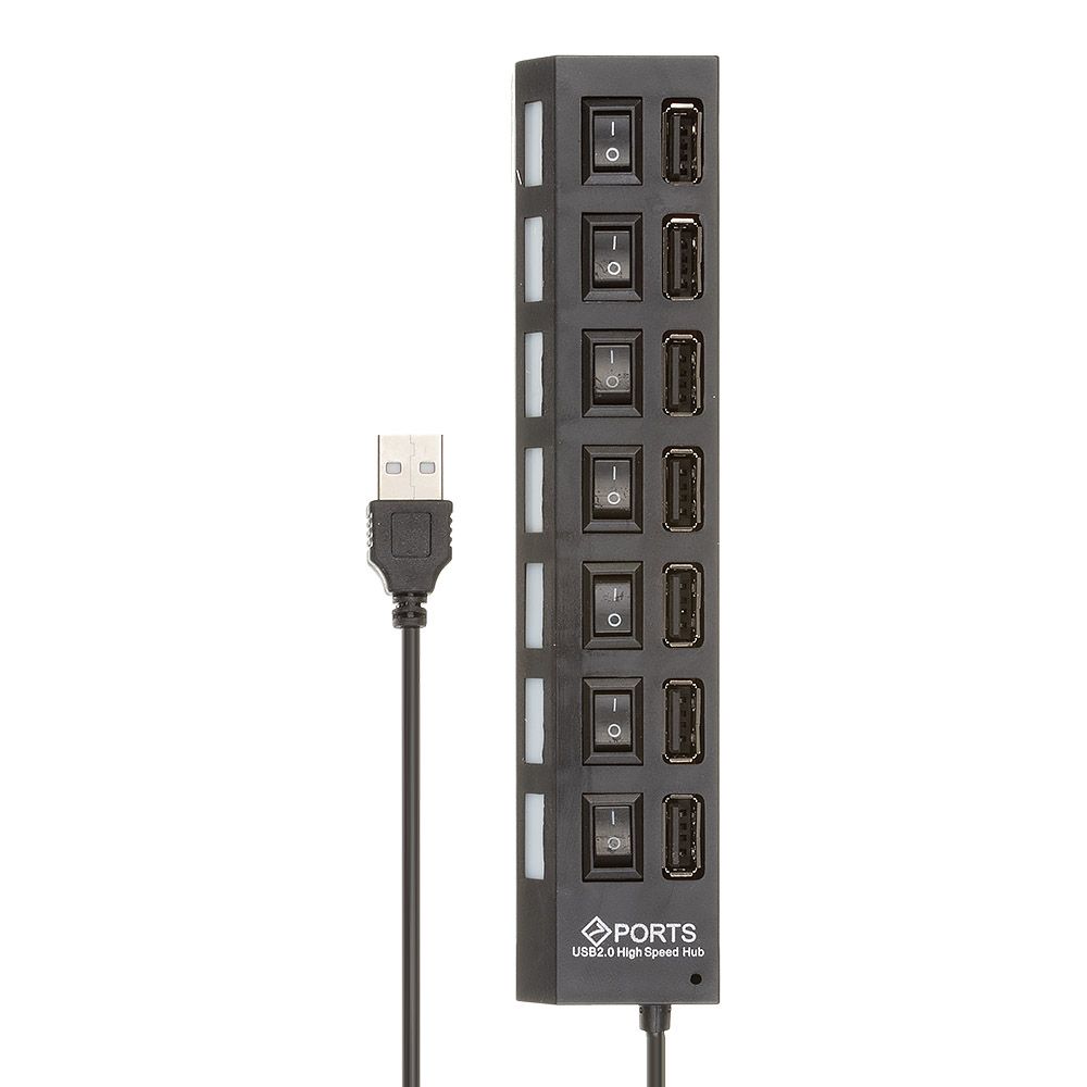USB HUB на 7 портов (коробка)