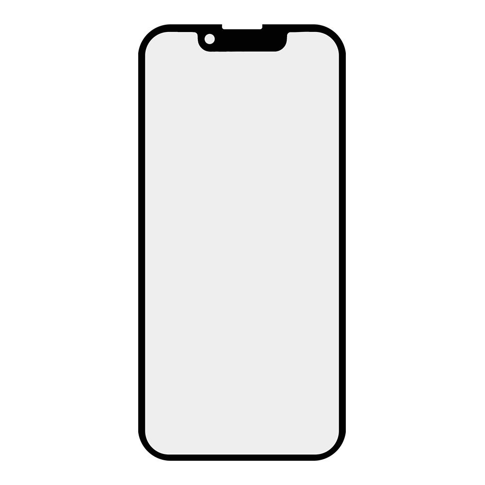 Стекло + OCA пленка для переклейки iPhone 13 mini олеофобное покрытие (черный)
