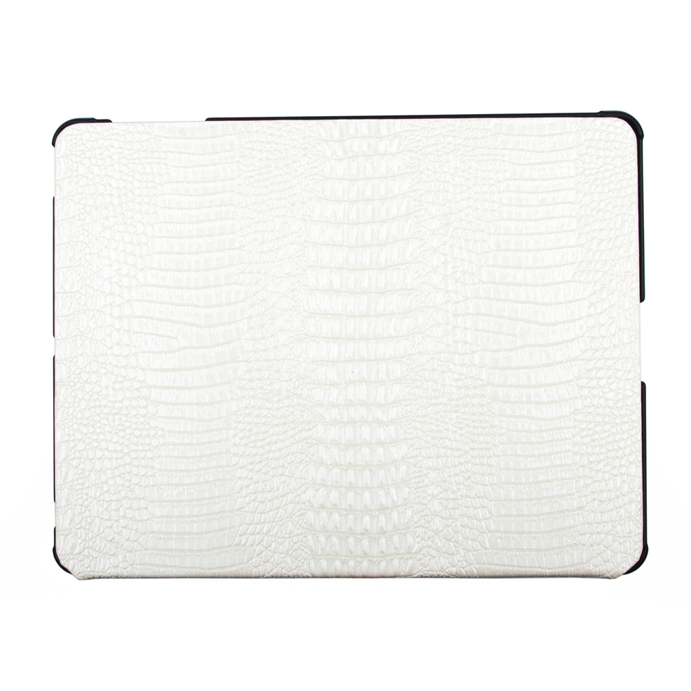 Чехол/книжка для iPad 2/3/4 "SmartCase Portfolio" (кожа крокодила лак белый)