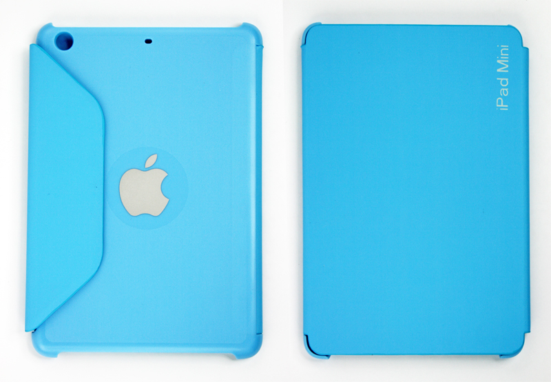 Чехол/книжка для iPad mini 2/3 "Smart Case" (голубой/пластик коробка)