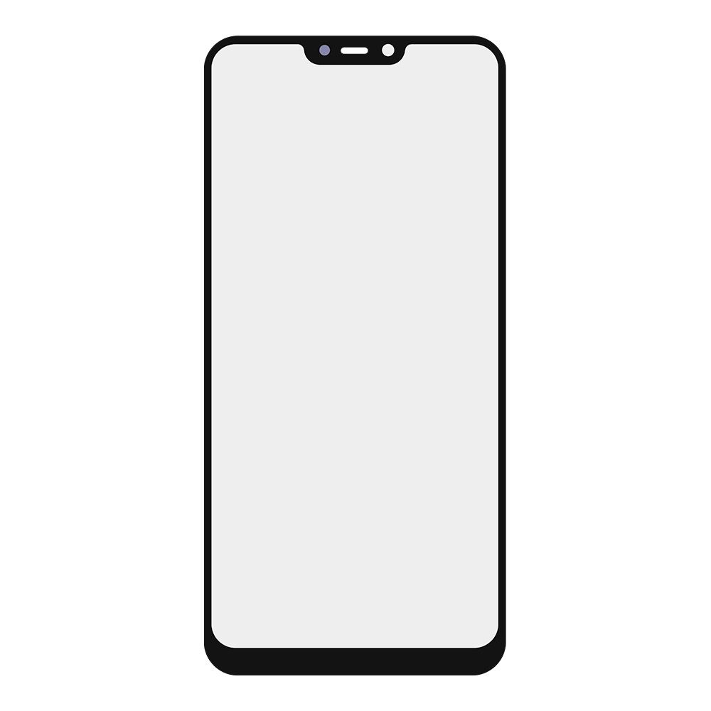Стекло для переклейки Vivo V9 (черный)