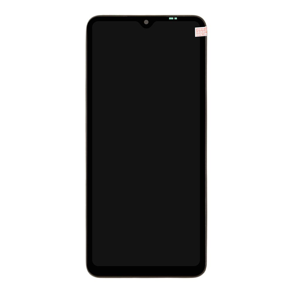 LCD дисплей для Samsung Galaxy M12 SM-M127 в рамке (черный)OR