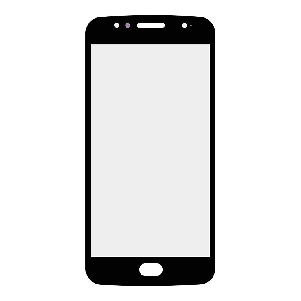 Стекло для переклейки Motorola Moto G5S (черный)