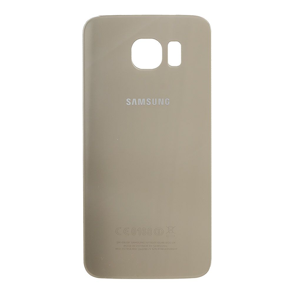 Задняя крышка для Samsung Galaxy S6 SM-G920 (золото)