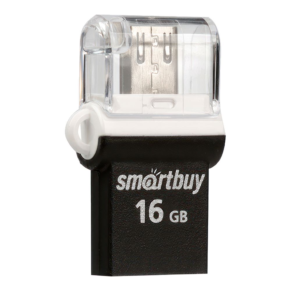 USB Flash накопитель SmartBuy 16Гб OTG (microUSB)