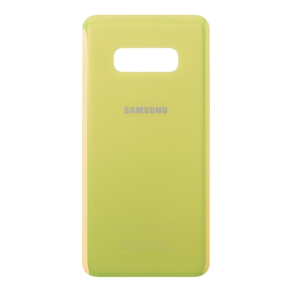 Задняя крышка для Samsung Galaxy S10e SM-G970 (желтый)