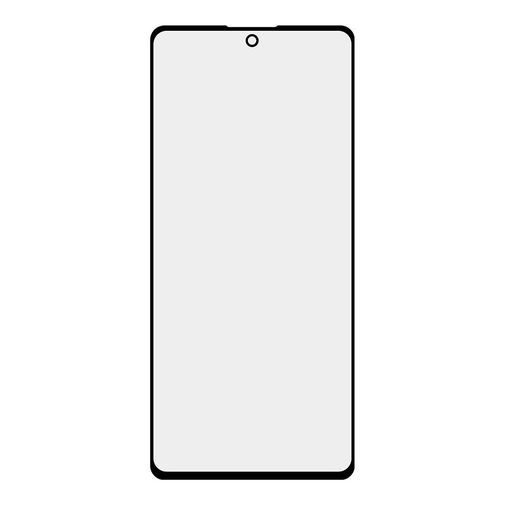 Стекло + OCA плёнка для переклейки Samsung G770F Galaxy S10 lite (черный)
