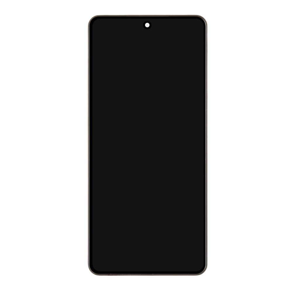 LCD дисплей для Samsung Galaxy M55 SM-M556 с тачскрином в рамке OLED (черный)