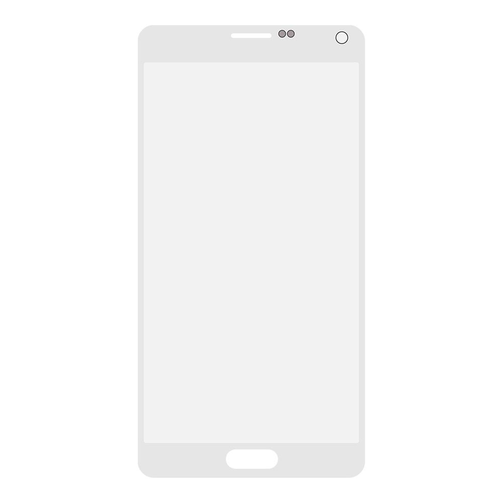 Стекло для переклейки Samsung N910 Galaxy Note 4 (белый)
